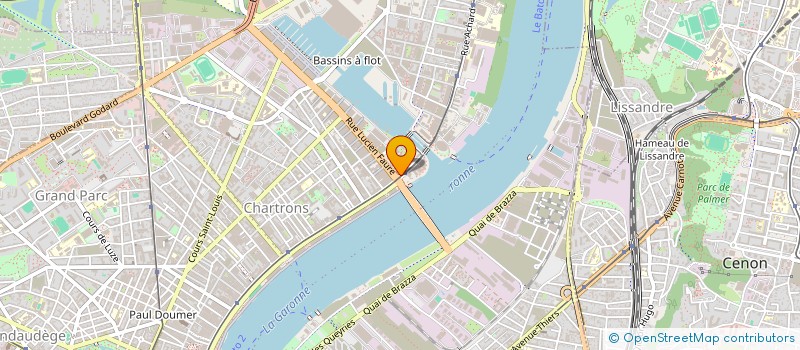 localisation de l'entreprise MISSIONS DE CONSEIL PERSONNALISEES HARAMBURU  BORDEAUX