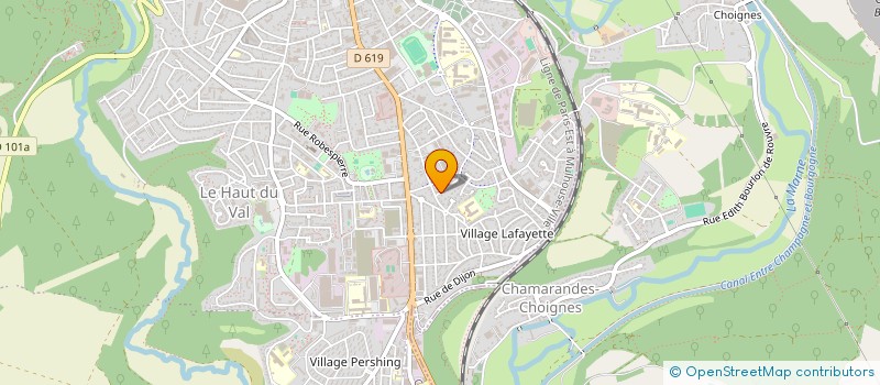 localisation de l'entreprise MISSIONS EN 4L à CHAUMONT