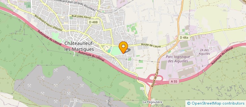 localisation de l'entreprise MISSIONS ET SECRETARIAT à CHATEAUNEUF-LES-MARTIGUES
