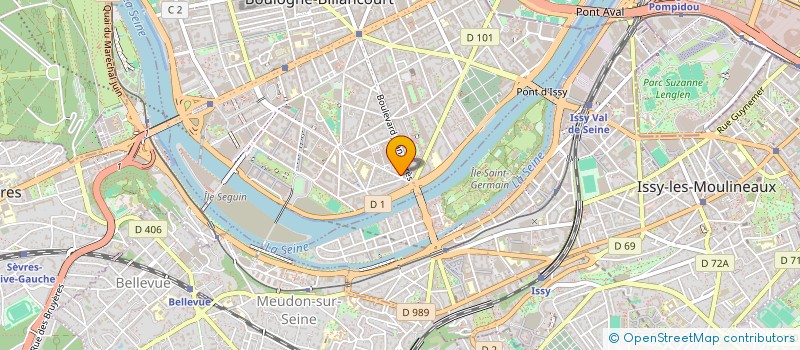 localisation de l'entreprise MISSIONS EUROPE EXPRESS à BOULOGNE-BILLANCOURT