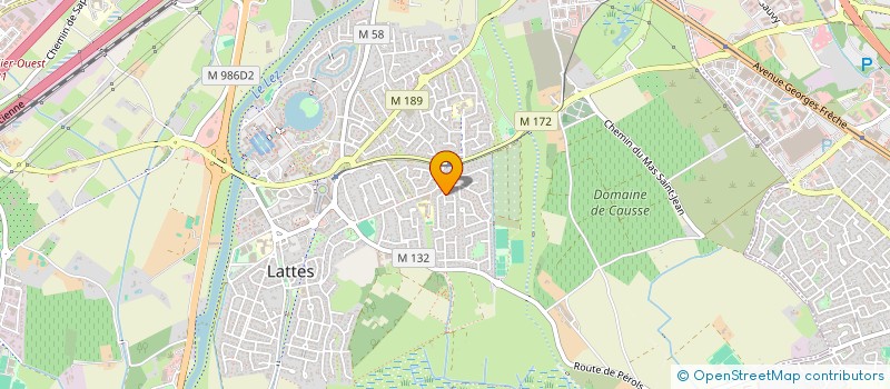 localisation de l'entreprise MISSIONS POSSIBLES  LATTES