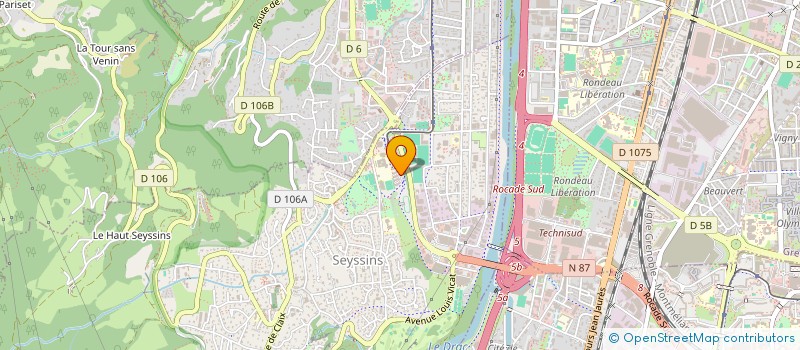 localisation de l'entreprise MISSIONS POSSIBLES RH à SEYSSINS