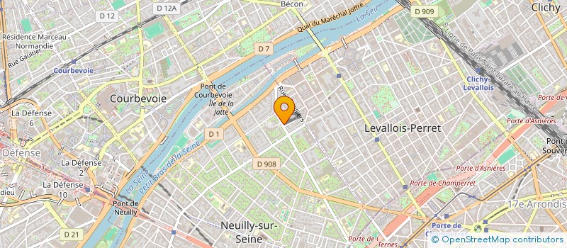 localisation de l'entreprise MISSLEE&CO à NEUILLY-SUR-SEINE