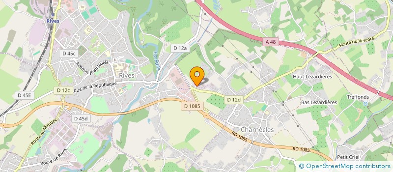 localisation de l'entreprise MISSON DISTRIBUTION  CHARNECLES