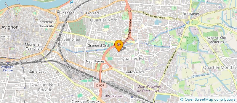 localisation de l'entreprise MISSOURI  AVIGNON