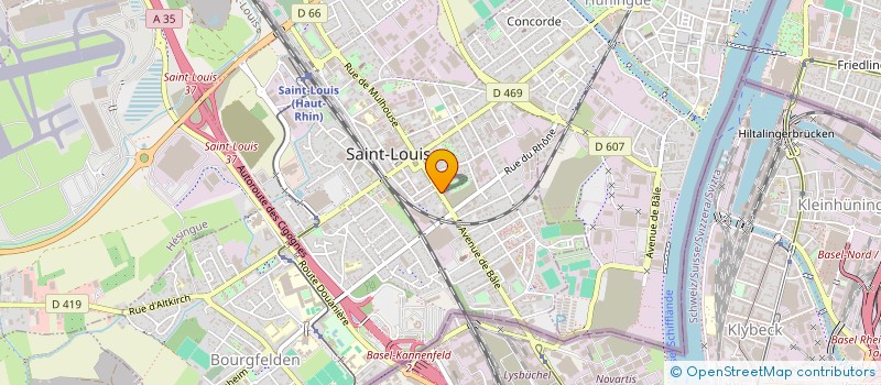 localisation de l'entreprise MISSTAR à SAINT-LOUIS