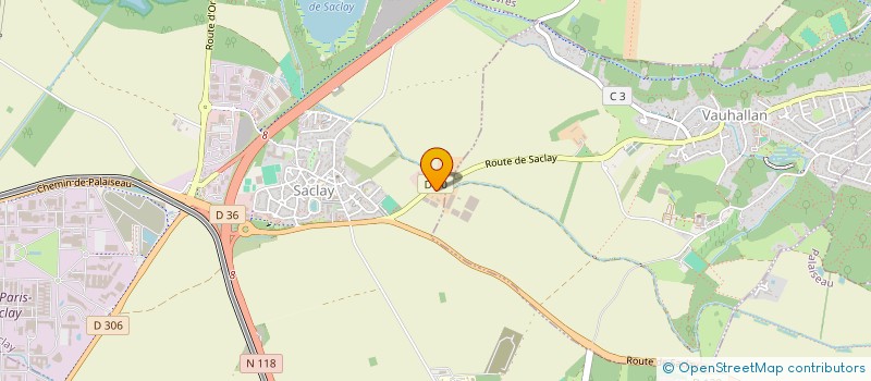 localisation de l'entreprise MISSTERRE  SACLAY