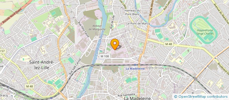localisation de l'entreprise MISSWINE à LA MADELEINE