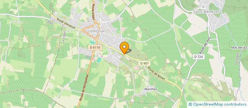 localisation de l'entreprise MISSYL  LEDIGNAN