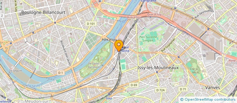 localisation de l'entreprise MISSYON LAVAGE à ISSY-LES-MOULINEAUX