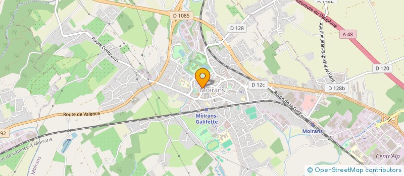 localisation de l'entreprise MISTE  MOIRANS