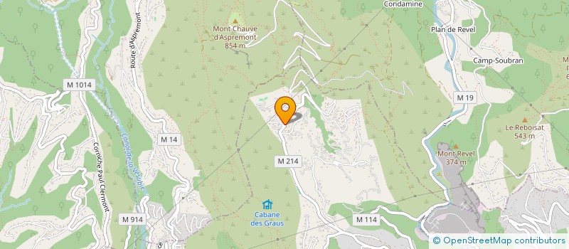 localisation de l'entreprise MISTE  FALICON