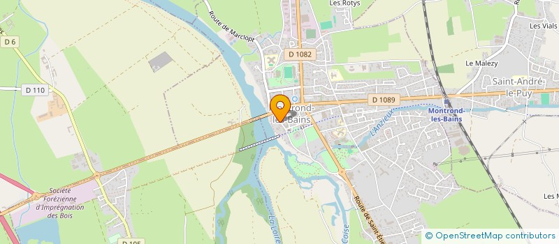 localisation de l'entreprise MISTER BARBER  MONTROND-LES-BAINS