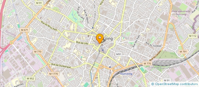 localisation de l'entreprise MISTER BERLINER  TOURCOING