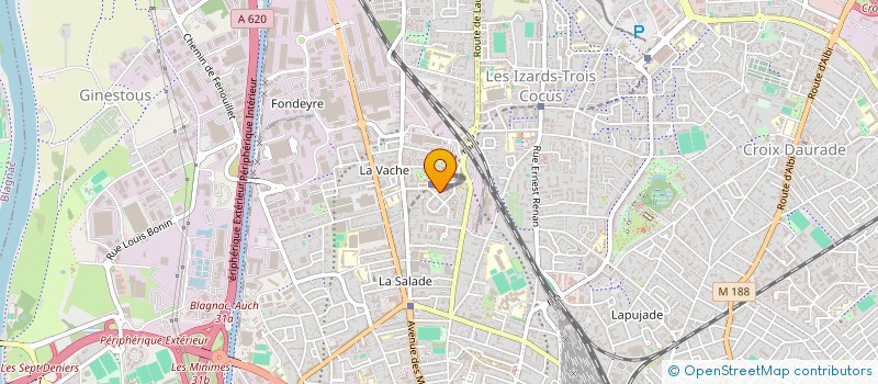 localisation de l'entreprise MISTER BG à TOULOUSE