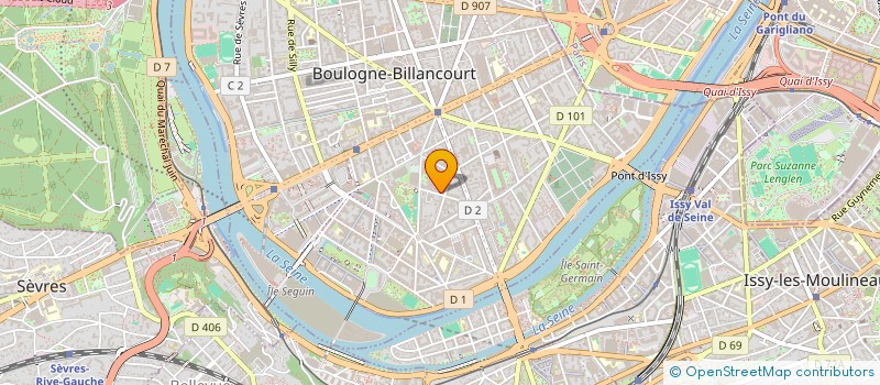 localisation de l'entreprise MISTER BIG PRODUCTION à BOULOGNE-BILLANCOURT
