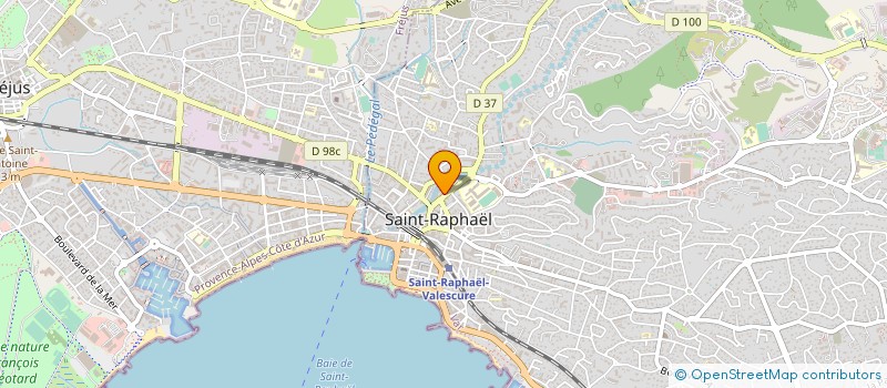 localisation de l'entreprise MISTER BIKE  SAINT-RAPHAEL