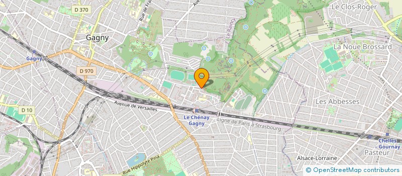 localisation de l'entreprise MISTER BIL  GAGNY