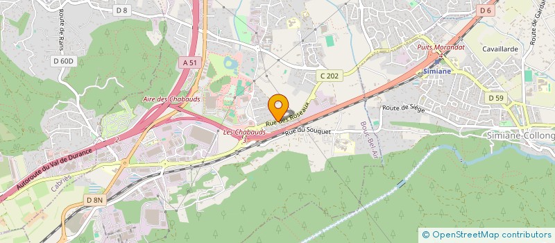 localisation de l'entreprise MISTER BOOKING à BOUC-BEL-AIR
