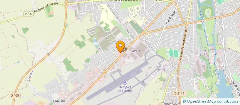 localisation de l'entreprise MISTER'BOSS  BOURGES