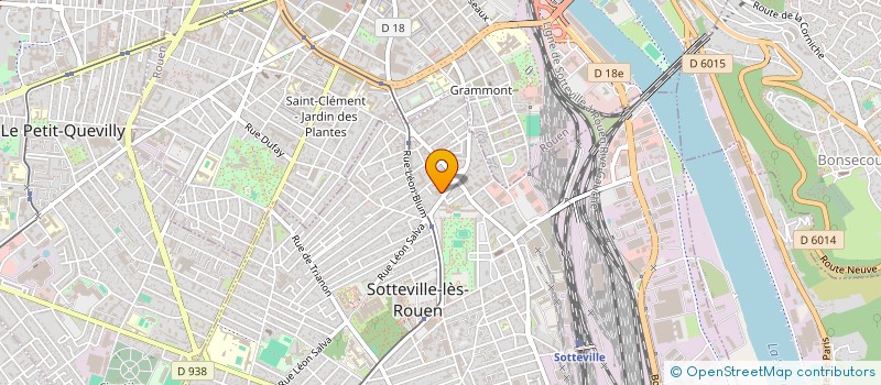 localisation de l'entreprise MISTER BRICO à SOTTEVILLE-LES-ROUEN
