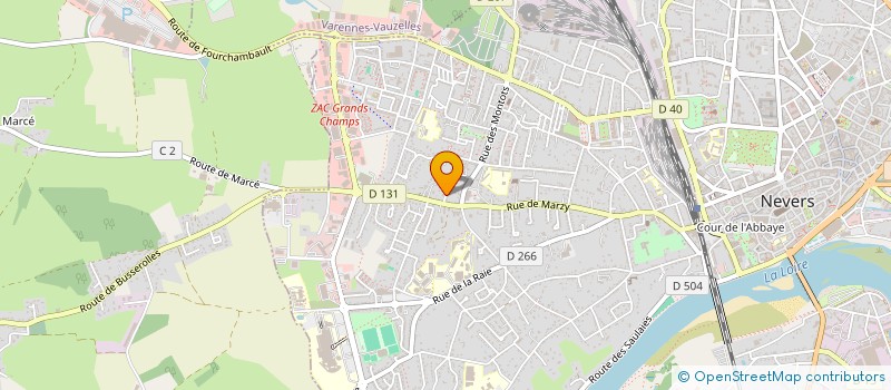 localisation de l'entreprise MISTER CAB DRIVER à NEVERS