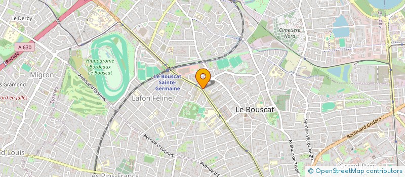 localisation de l'entreprise MISTER CHEESE à LE BOUSCAT