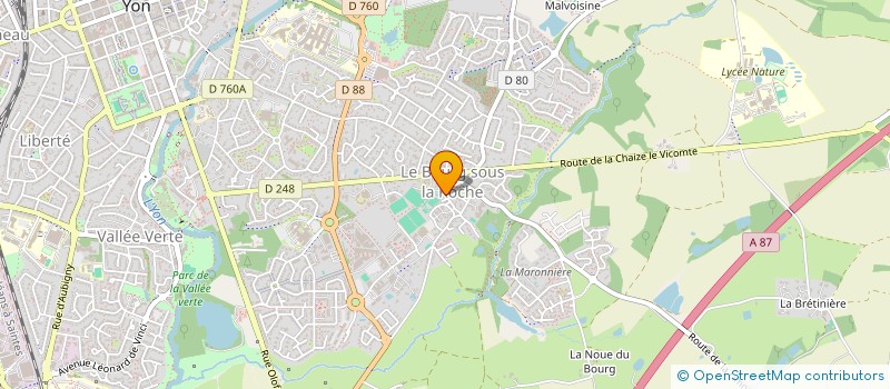 localisation de l'entreprise MISTER CLEAN 85  LA ROCHE-SUR-YON