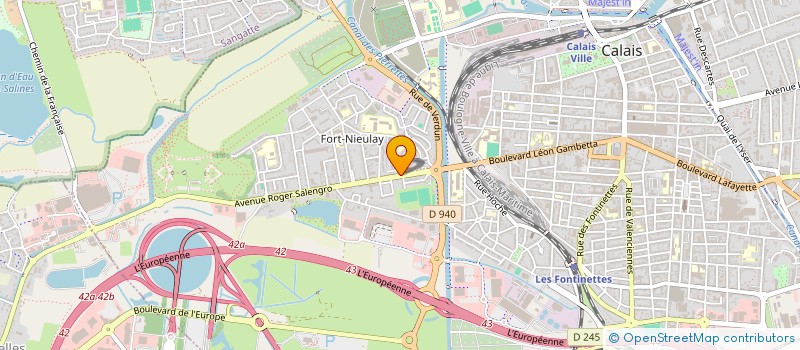 localisation de l'entreprise MISTER COUP COUP II  CALAIS