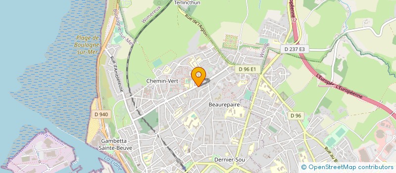 localisation de l'entreprise MISTER COUP COUP IV à BOULOGNE-SUR-MER