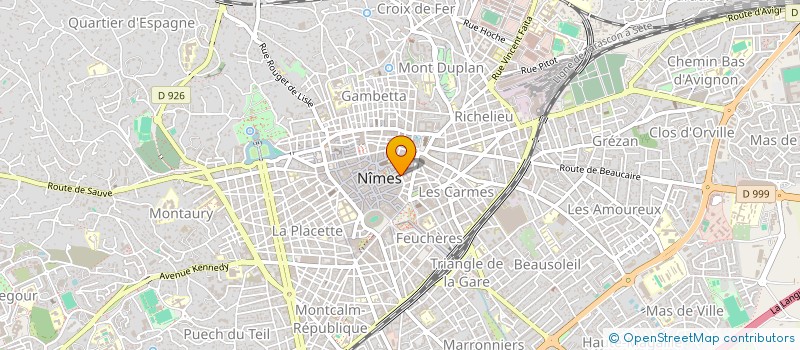 localisation de l'entreprise MISTER DANTE  NIMES