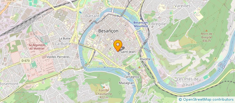 localisation de l'entreprise MISTER FEEL GOOD à BESANCON