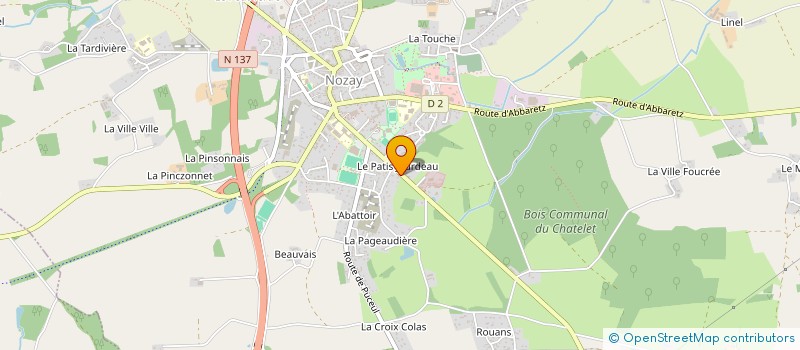 localisation de l'entreprise MISTER FREDZ à NOZAY