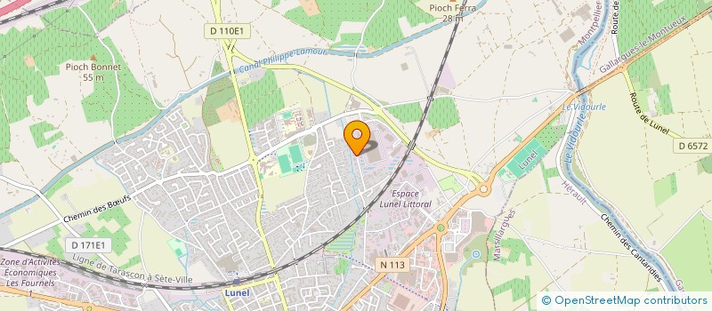 localisation de l'entreprise MISTER LOC VU  LUNEL