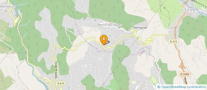 localisation de l'entreprise MISTER MI ELECTRICITE  BERRE-LES-ALPES