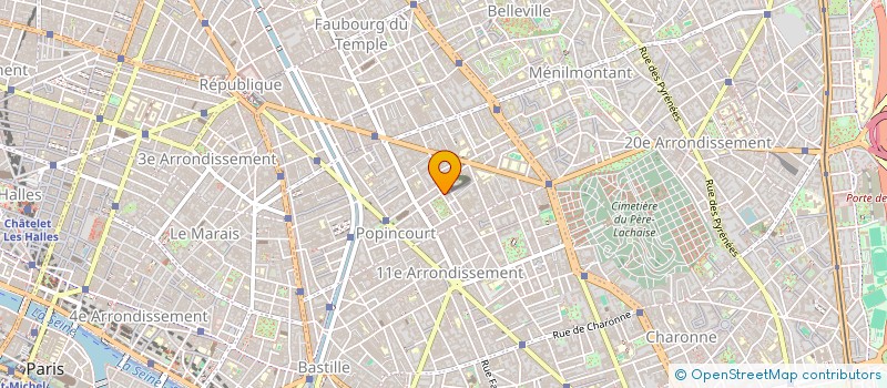 localisation de l'entreprise MISTER MOON  PARIS