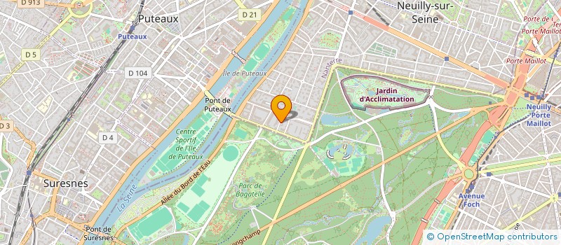 localisation de l'entreprise MISTER PAN PRODUCTION à NEUILLY-SUR-SEINE