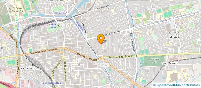 localisation de l'entreprise MISTER PAPATE  CALAIS