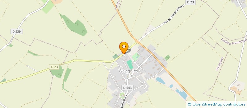 localisation de l'entreprise MISTER PLOMBIER 60  WAVIGNIES