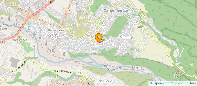 localisation de l'entreprise MISTER SURGELE à LA POSSESSION