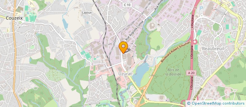 localisation de l'entreprise MISTER TOITURE LIMOGES  LIMOGES