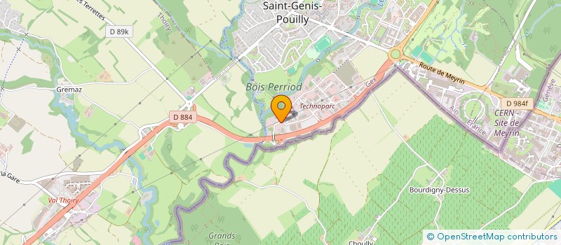 localisation de l'entreprise MISTER TOITURE PAYS DE GEX à SAINT-GENIS-POUILLY