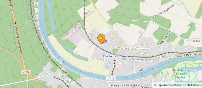 localisation de l'entreprise MISTER TREE  CHARTRETTES