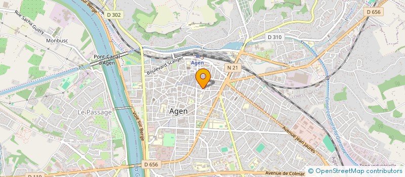 localisation de l'entreprise MISTER UNIVERSEL NOUVELLE AQUITAINE  AGEN