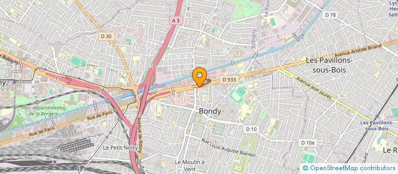 localisation de l'entreprise MISTER Z  BONDY