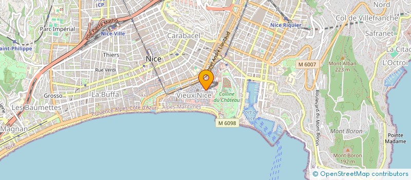 localisation de l'entreprise MISTERCANNE à NICE