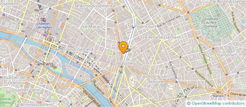 localisation de l'entreprise MISTERCHRONO à PARIS