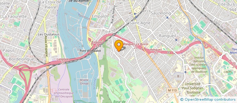 localisation de l'entreprise MISTERFOX BESSEGES à TOULOUSE