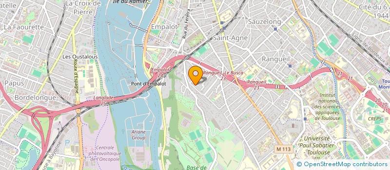 localisation de l'entreprise MISTERFOX QUILLAN à TOULOUSE