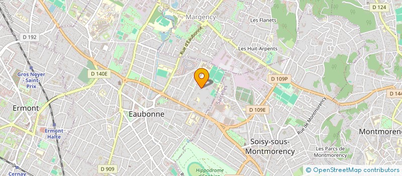 localisation de l'entreprise MISTERWEB à EAUBONNE